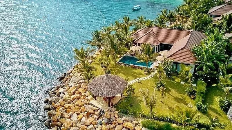 Bãi tắm trắng riêng biệt