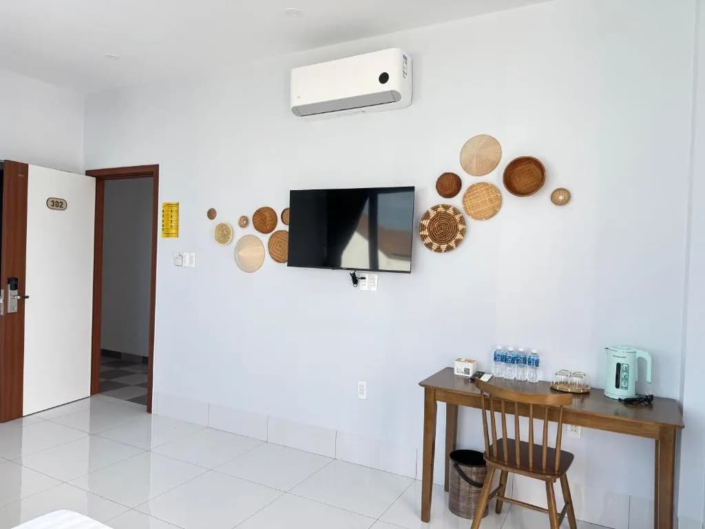 Phòng nghỉ ấm cúng, đủ tiện nghi