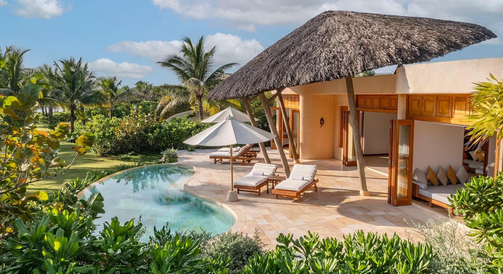 Beachfront Four-Bedroom Pool Villa