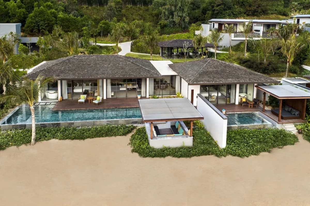 Two Bedroom Beachfront Pool Villa
