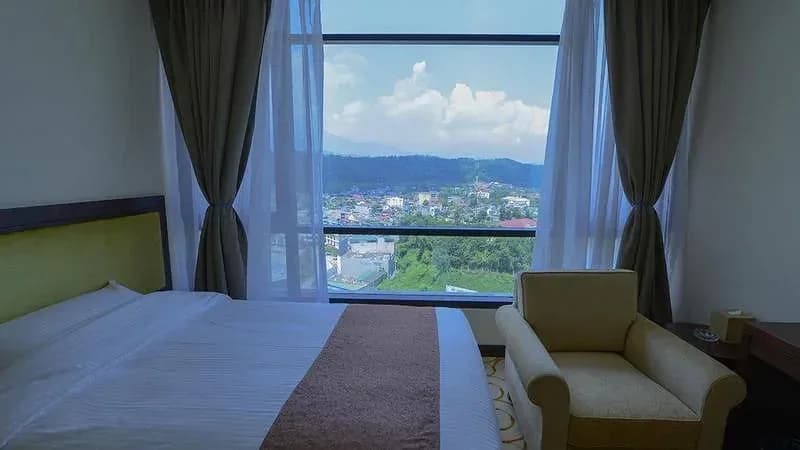 Phòng nghỉ ngắm toàn cảnh