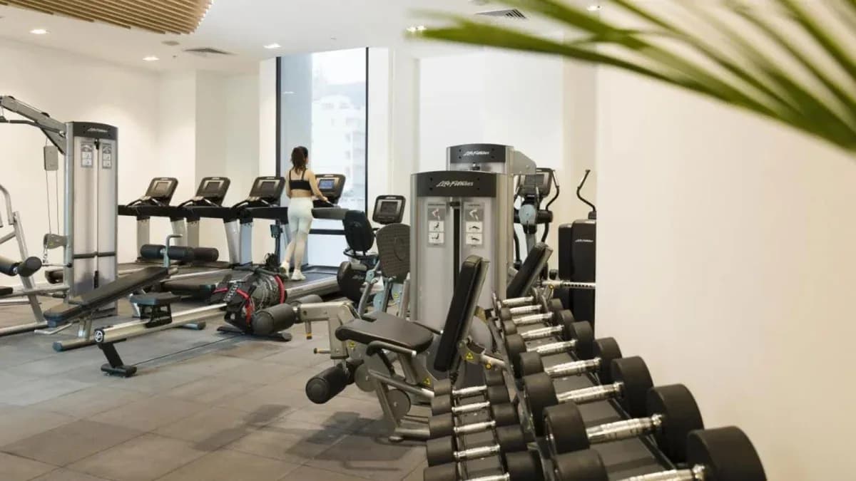 Phòng gym hiện đại