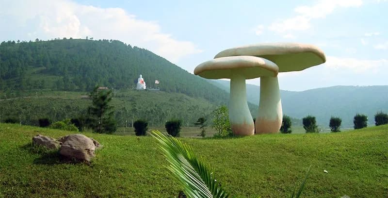 Công viên tượng nấm khổng lồ