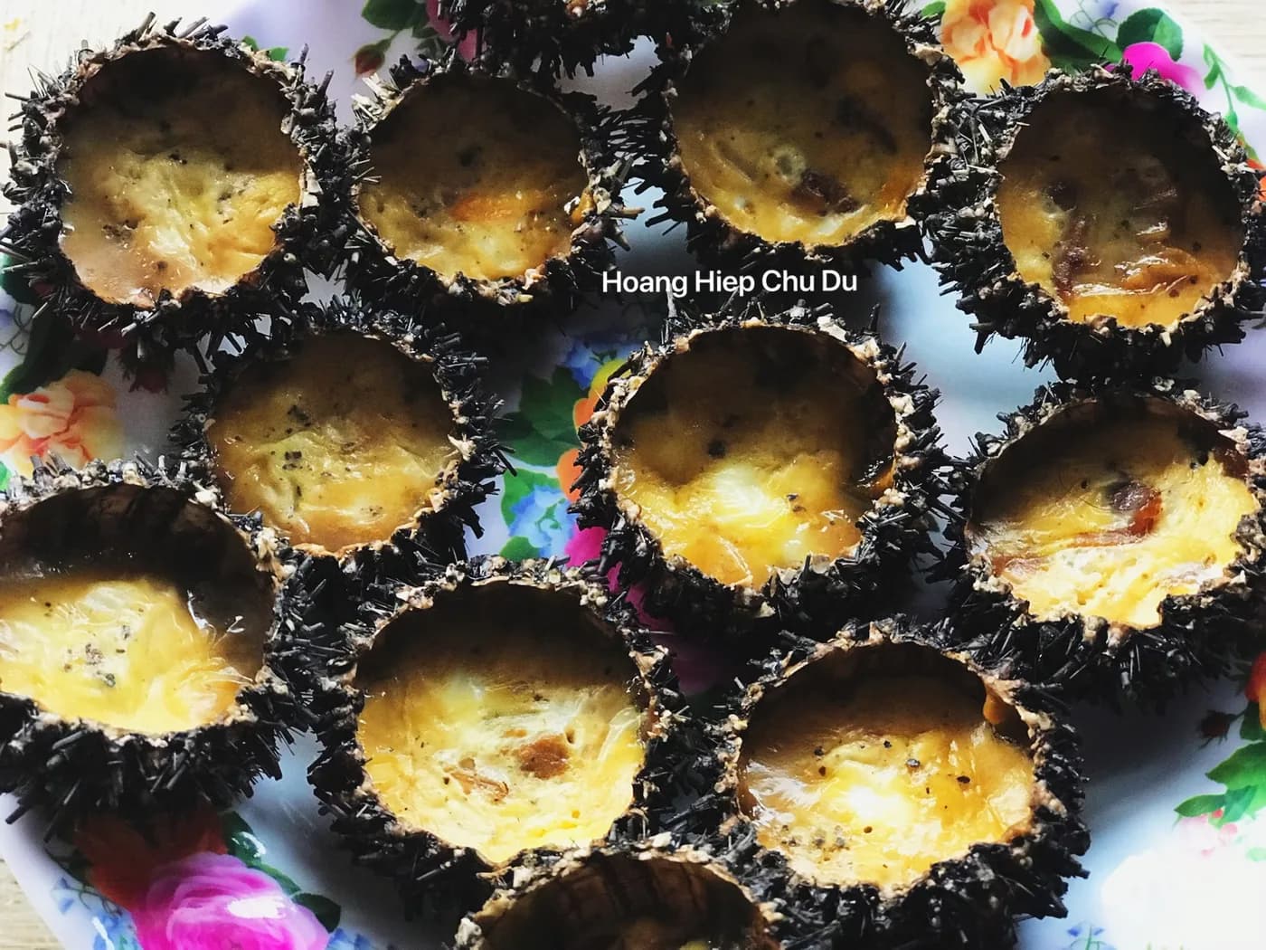 Nhum biển nướng – đặc sản Nam Du