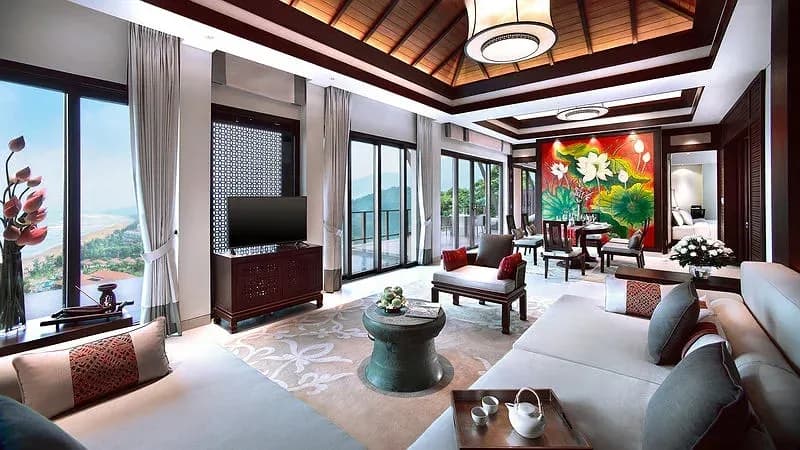 Three-Bedroom Seaview Hill Pool Villa