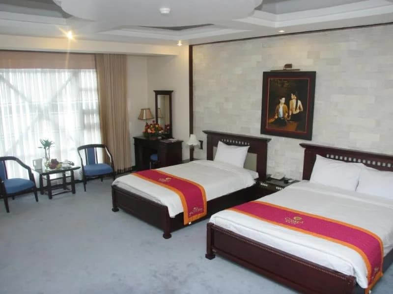 Phòng Deluxe 2 giường (Gia đình)