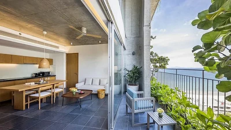 Nho Biển - Căn hộ 2 phòng ngủ hướng biển