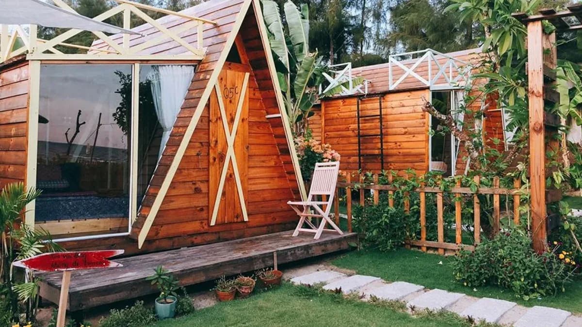 Nhà Gỗ A-Frame Love Life