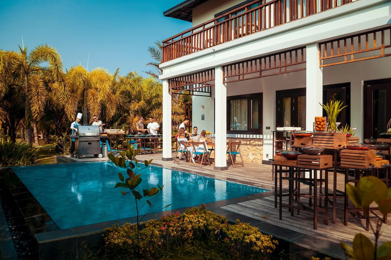 Villa 1 Phòng Ngủ – Sân Vườn