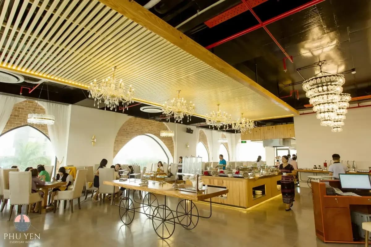 Buffet sáng phong phú