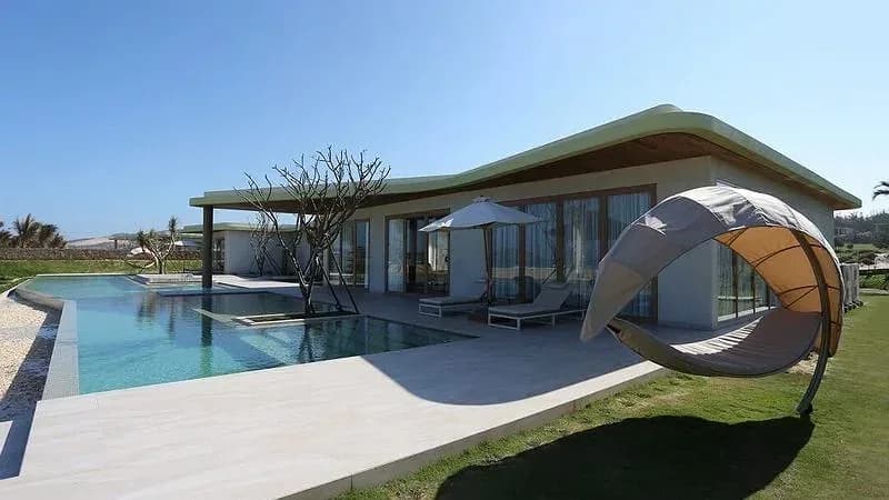 Villa hồ bơi riêng hướng biển
