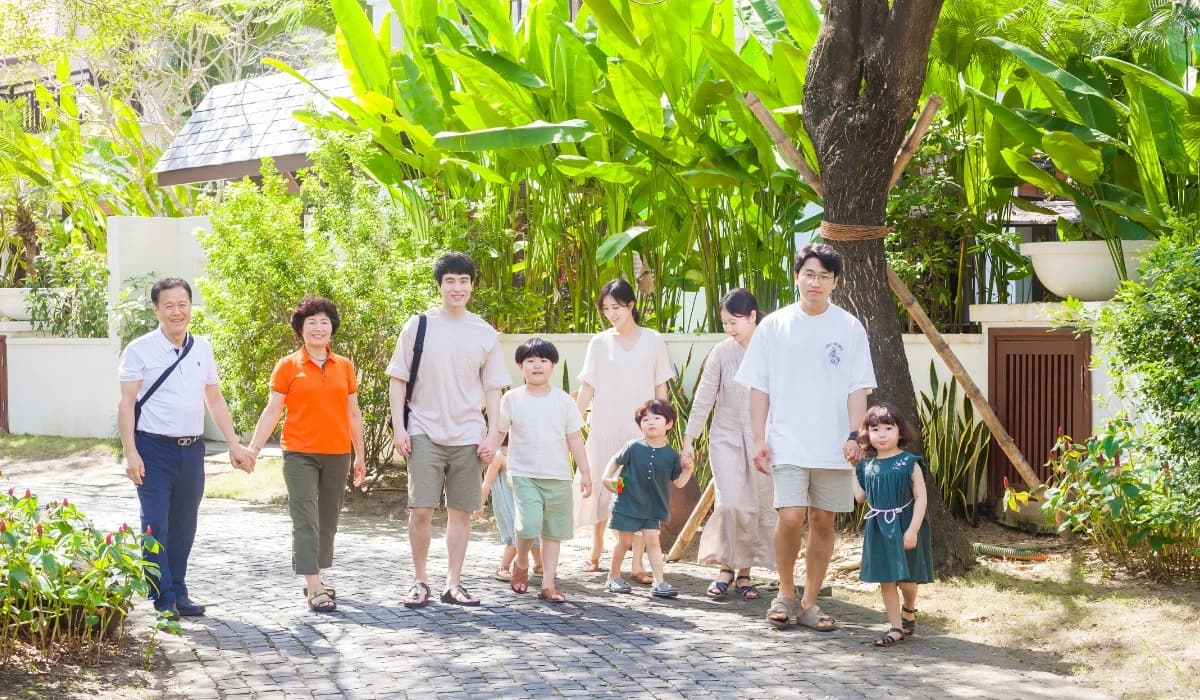 Không gian cho gia đình nhiều thế hệ
