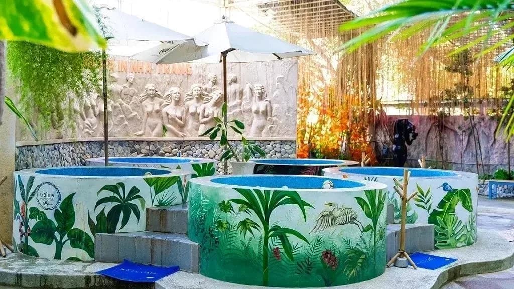 Vườn onsen nhiệt đới