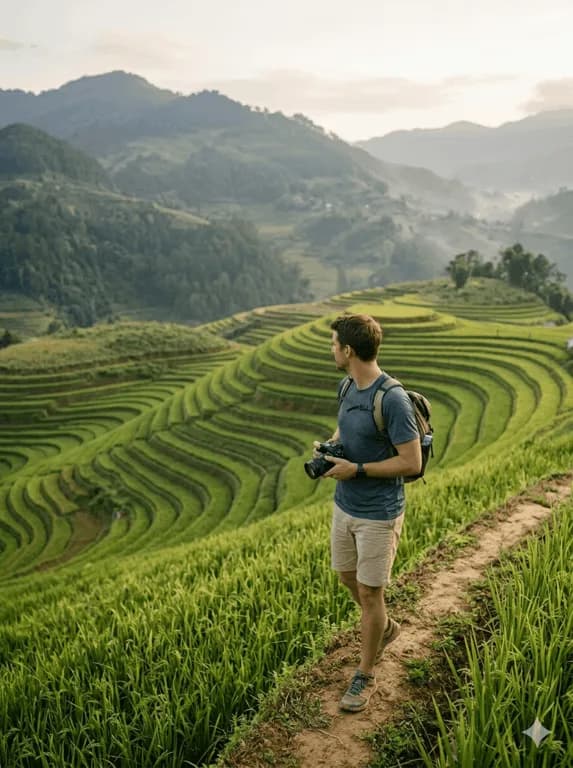 Trekking ruộng bậc thang Pù Luông
