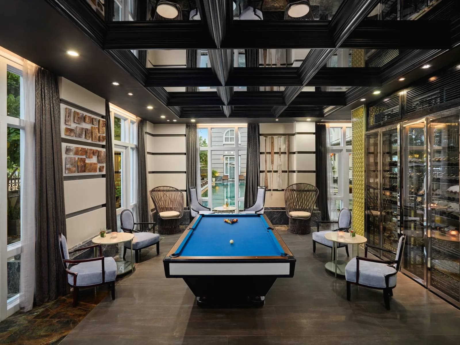 Sảnh Billiard & Wine Lounge