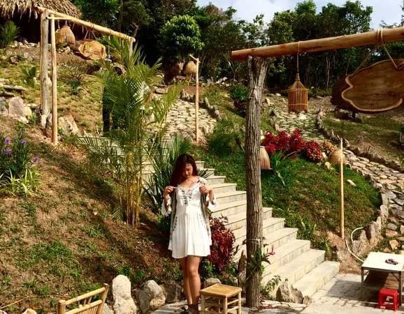 Khu vườn check-in giữa đảo