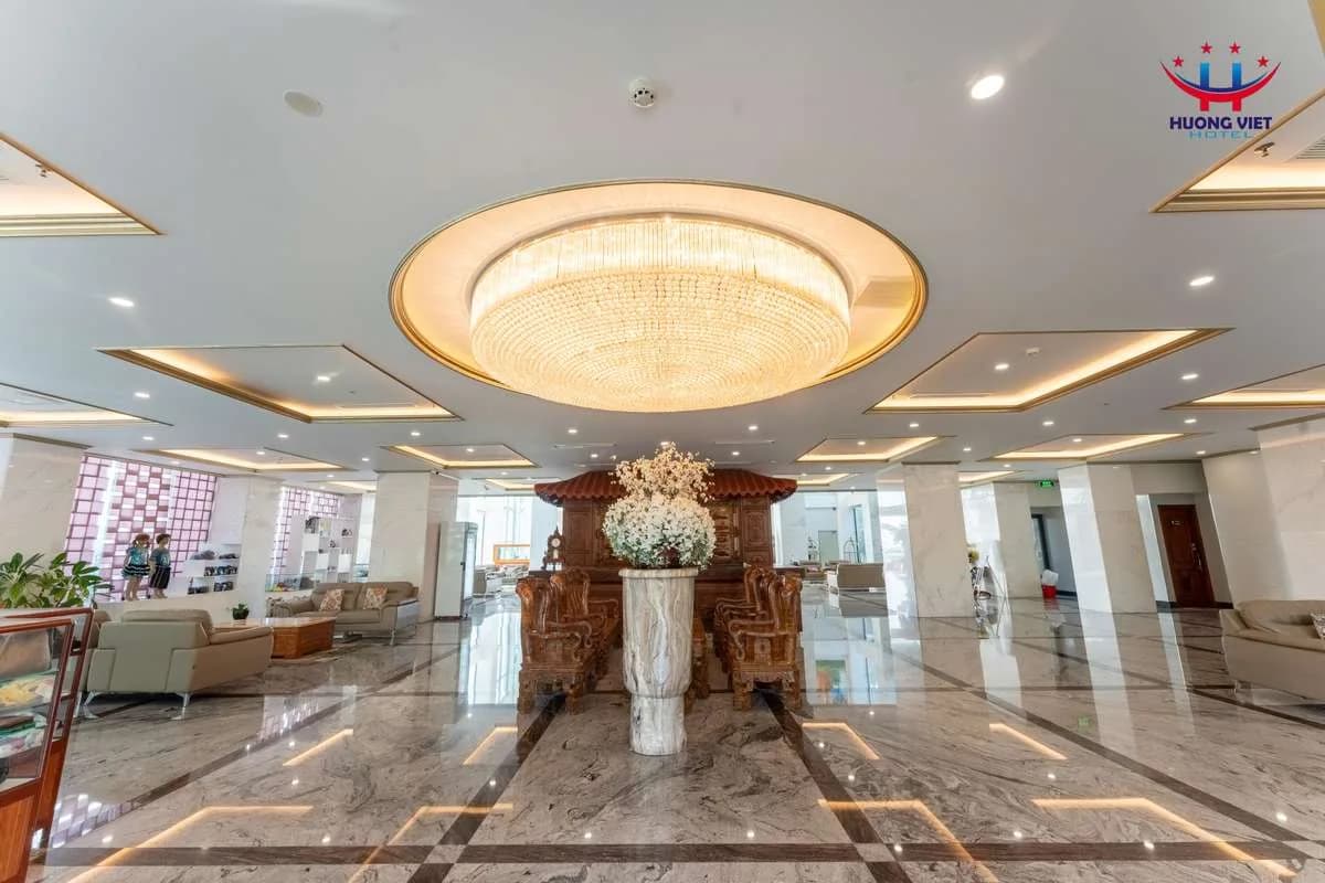 Sảnh lễ tân sang trọng