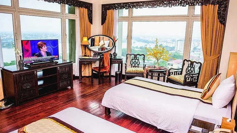 Gia đình nghỉ dưỡng
