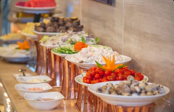 Buffet sáng Á - Âu