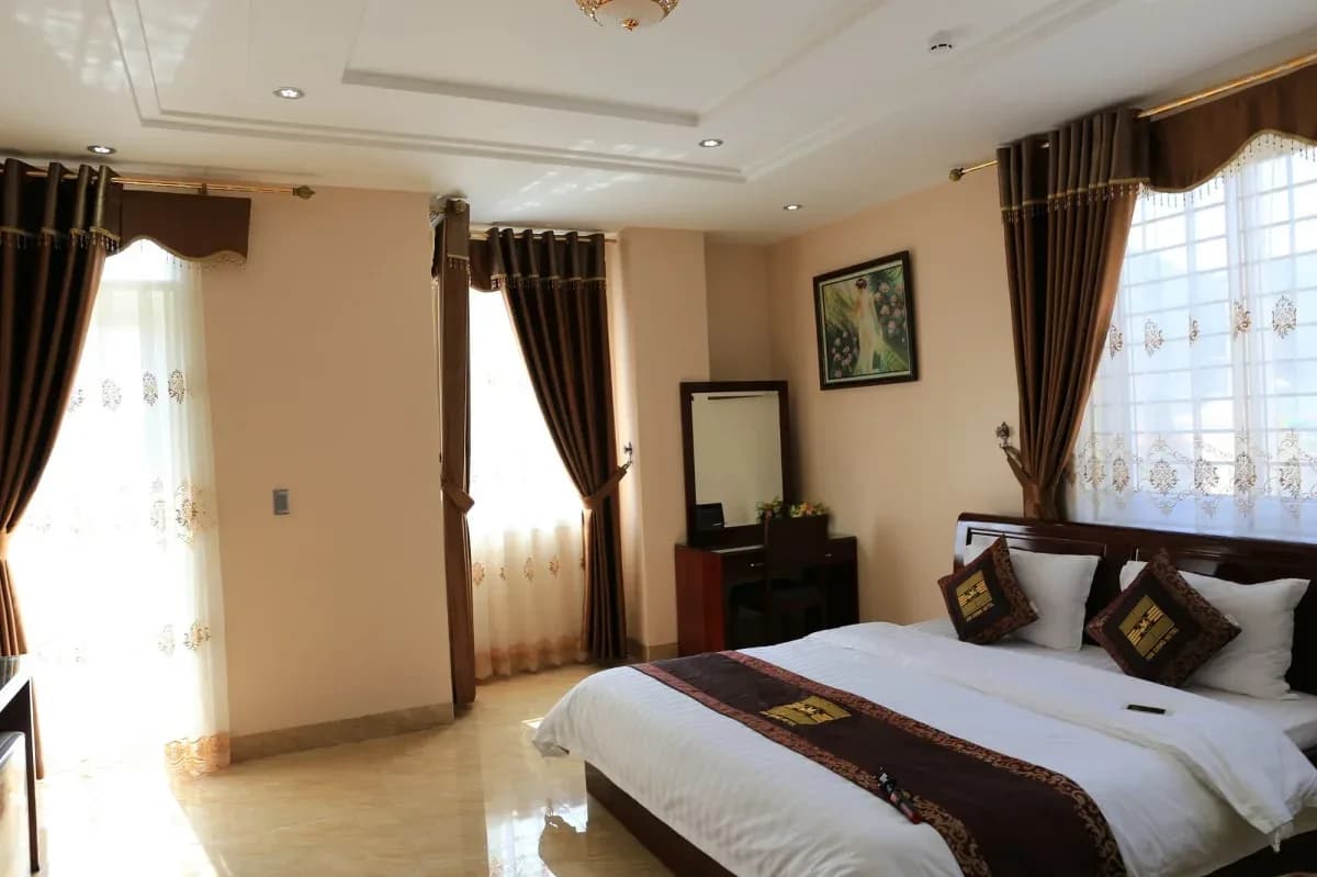 Phòng nghỉ rộng thoáng