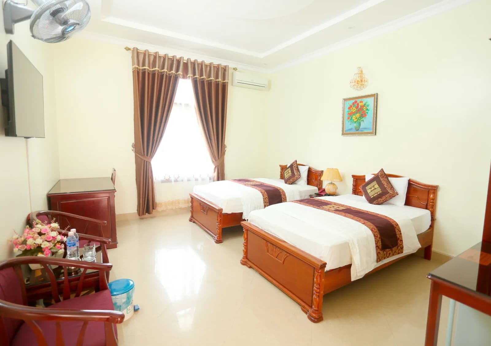 Phòng nghỉ tiện nghi