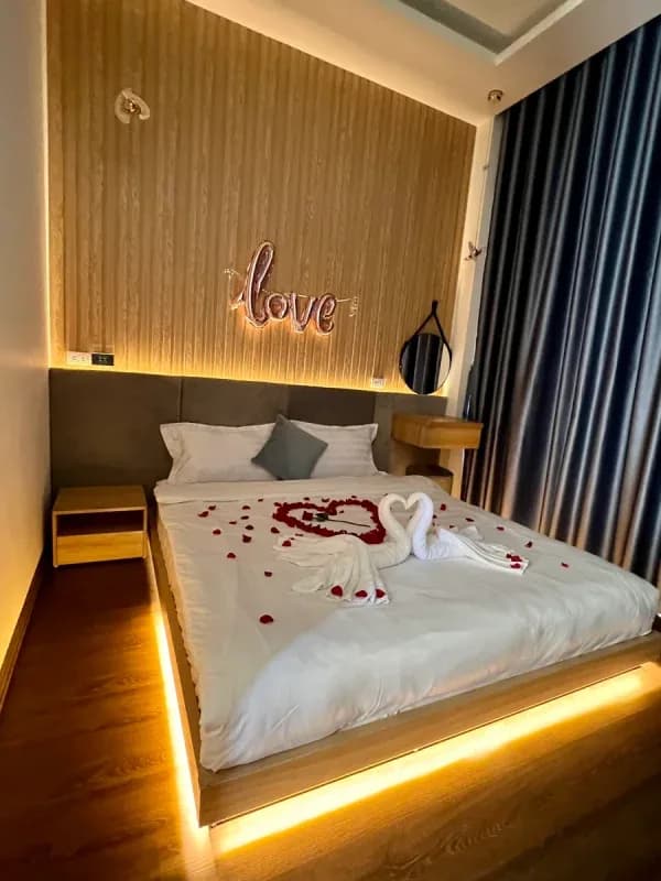 Phòng cưới lãng mạn