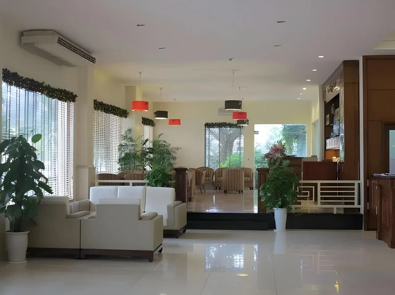 Không gian sảnh chờ