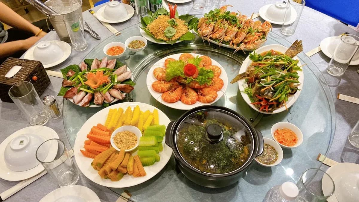 Ẩm thực hải sản Cửa Lò