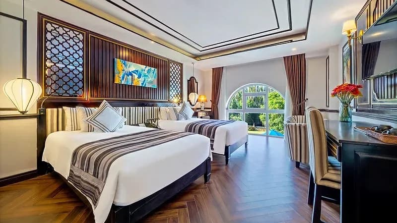 Deluxe Garden View – Cửa sổ