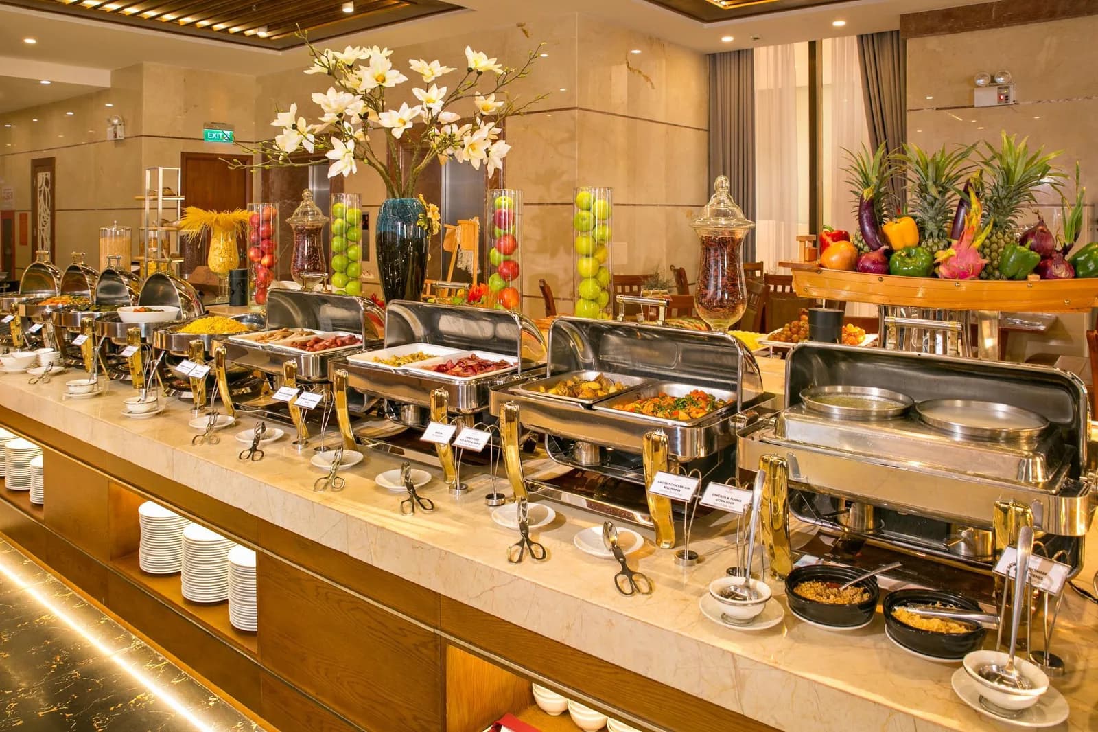 Buffet sáng quốc tế