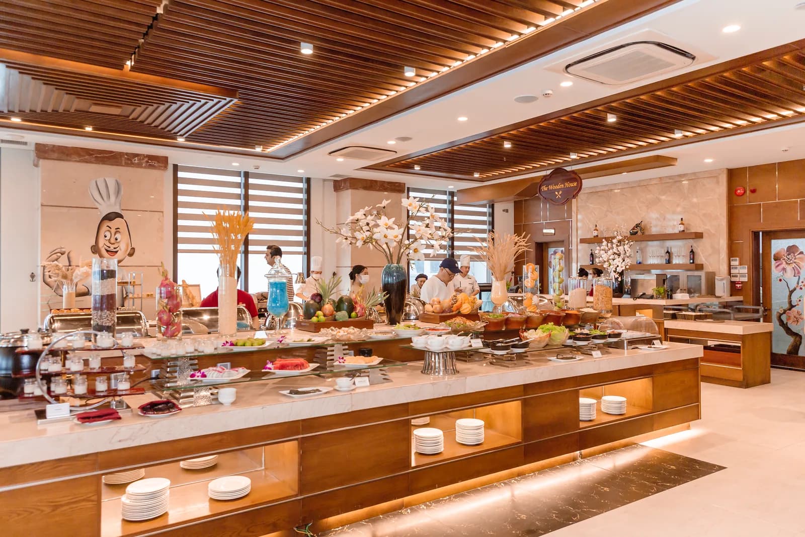 Ẩm thực buffet đa phong cách