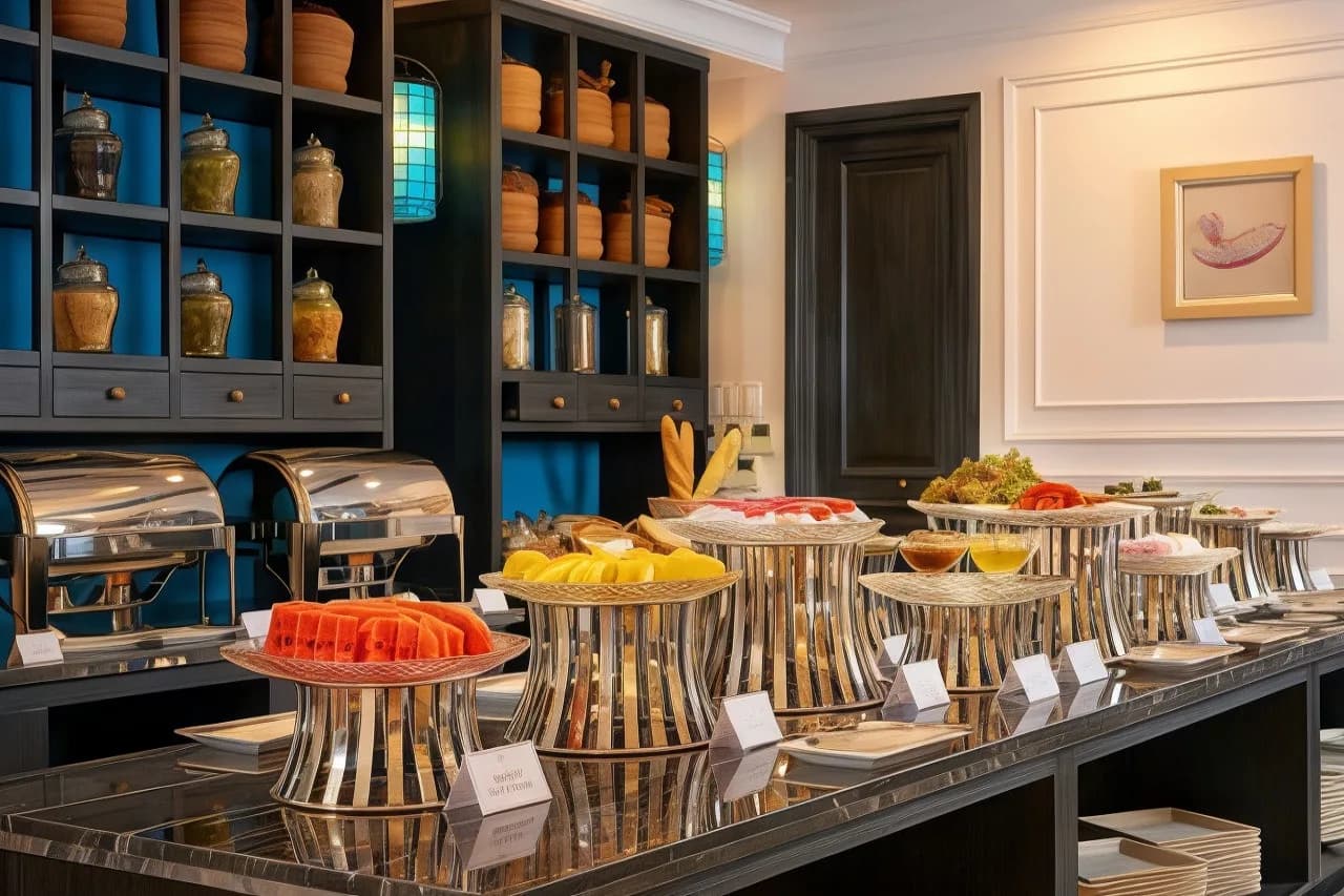Buffet sáng Á - Âu