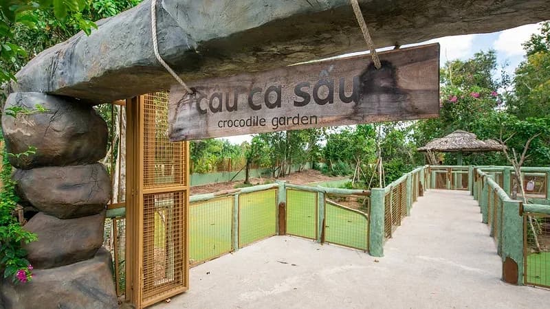 Vườn câu cá sấu