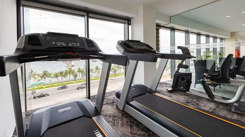 Phòng gym hiện đại