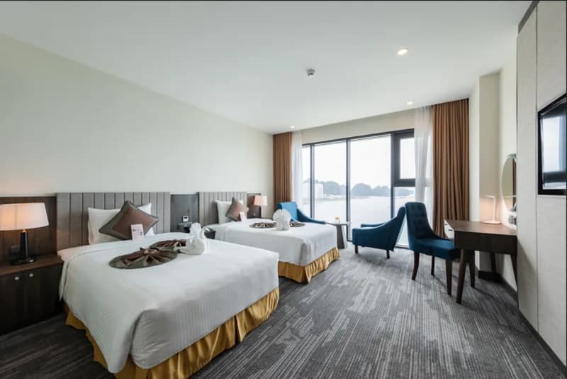 Premium Deluxe Twin hướng vịnh