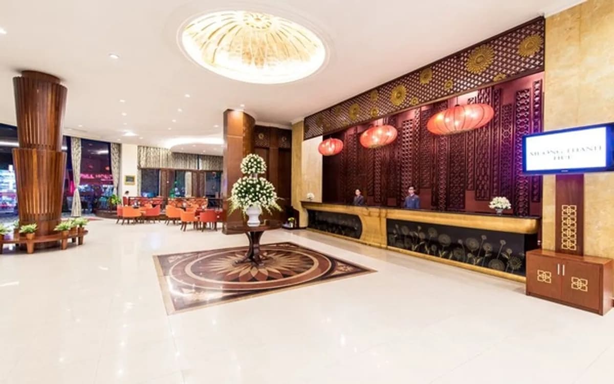 Sảnh lễ tân sang trọng