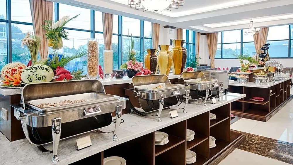 Buffet đặc sản Lý Sơn