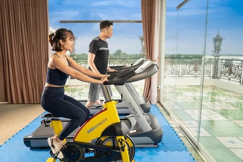 Phòng gym hiện đại