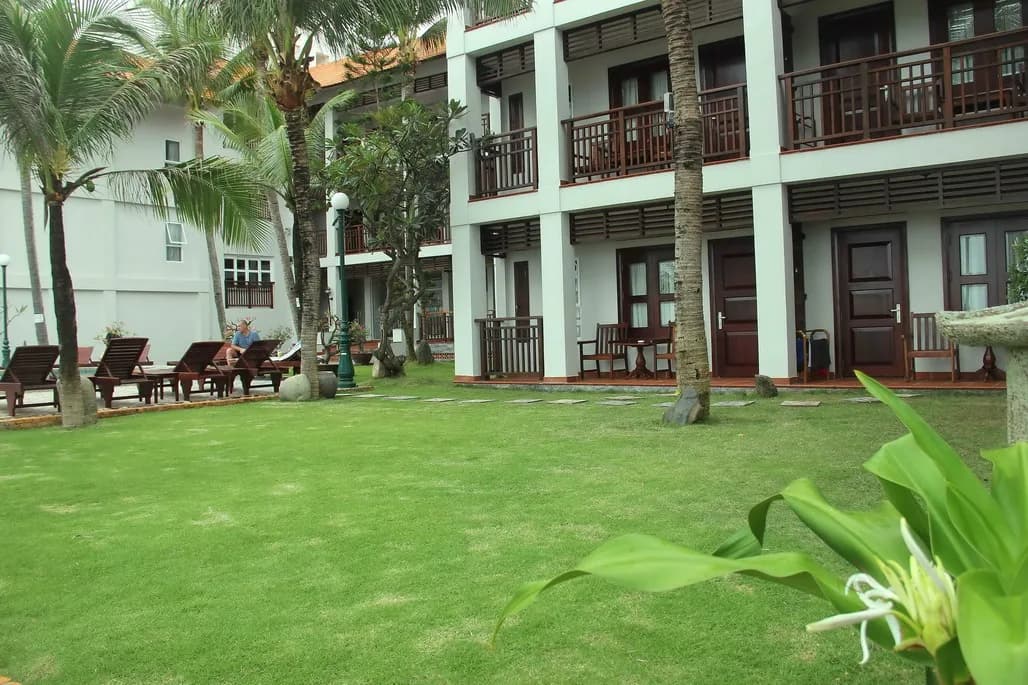 Khu vườn dừa nhiệt đới
