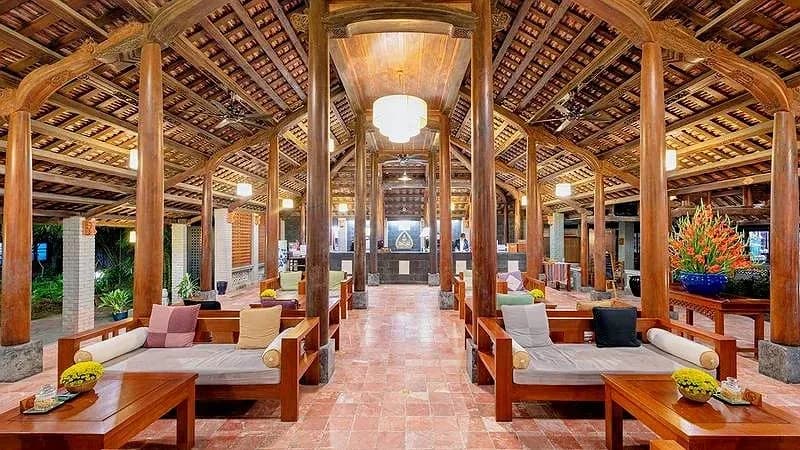 Sảnh đón nhà rường