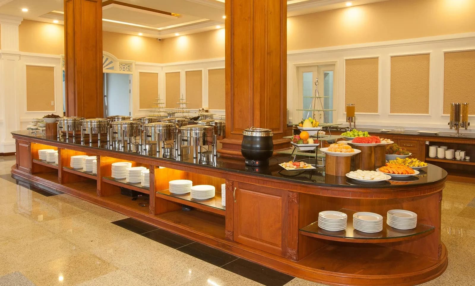 Buffet sáng đa dạng