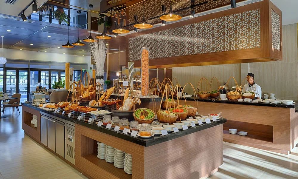 Tiệc buffet quốc tế
