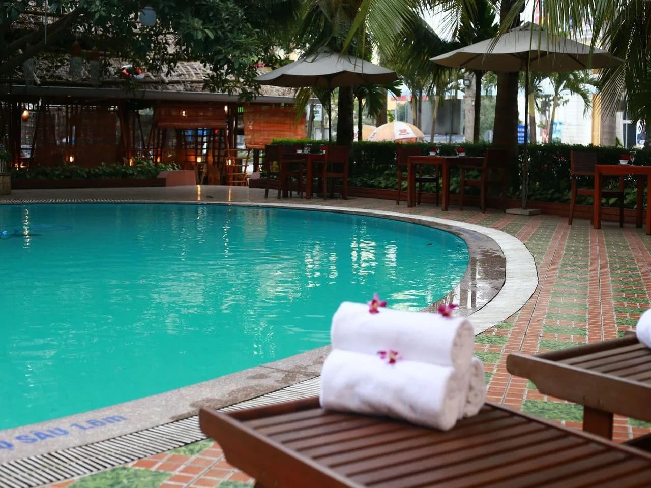 Khu hồ bơi thư giãn
