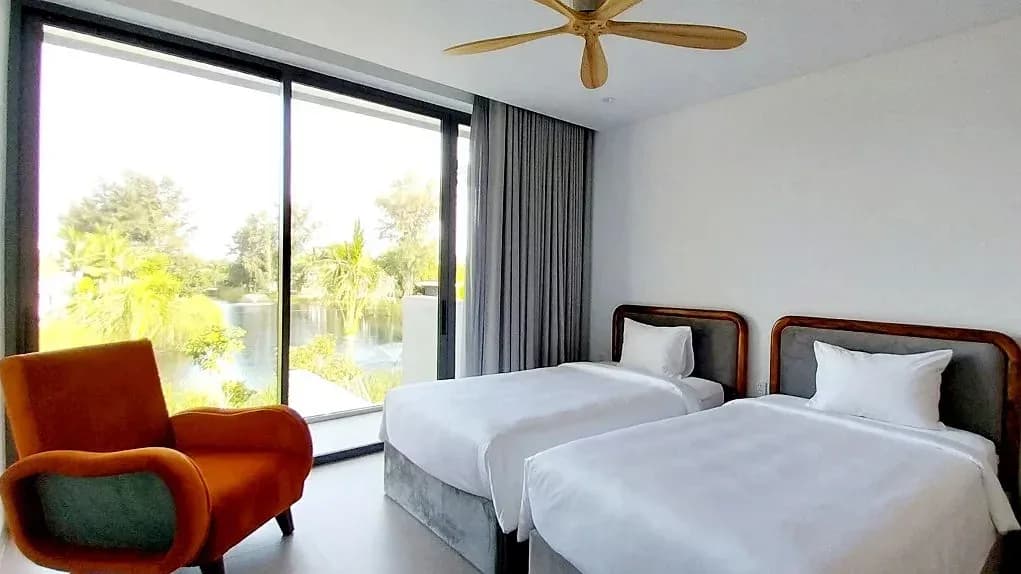 Premium Riverfront Pool Villa – 4 phòng ngủ