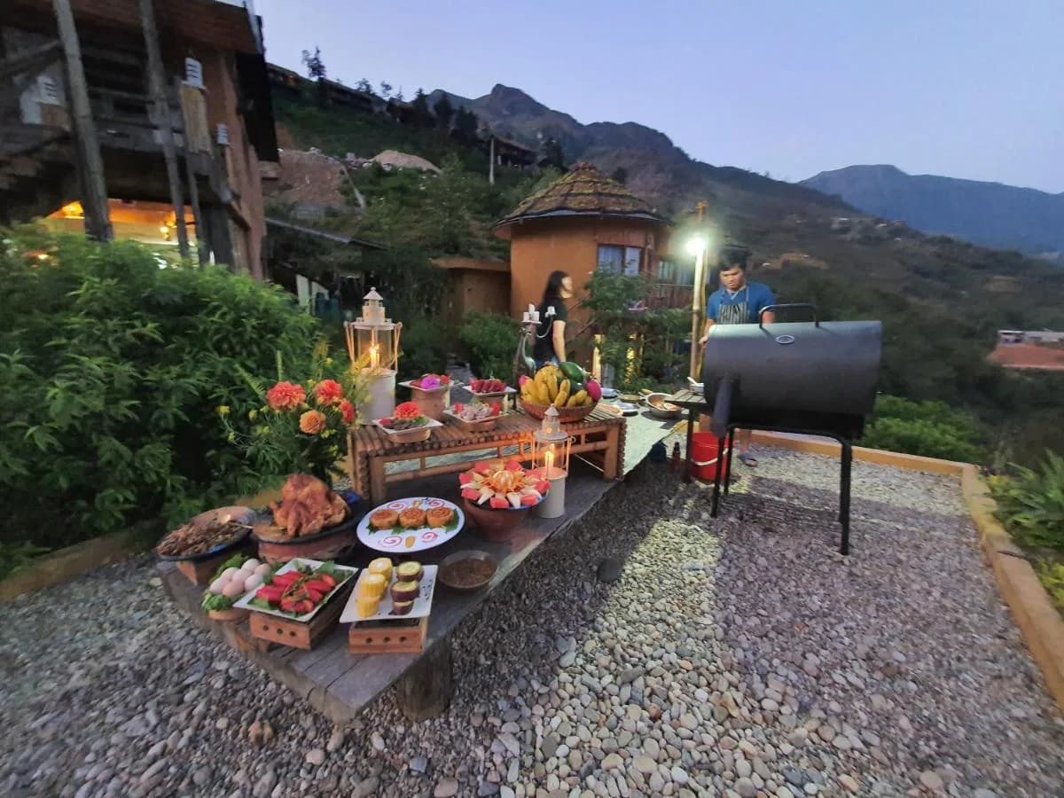 Nhà hàng hữu cơ & BBQ hoàng hôn