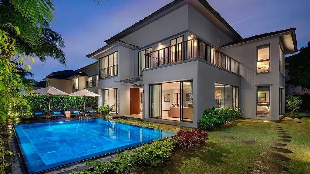Villa hồ bơi riêng biệt lập