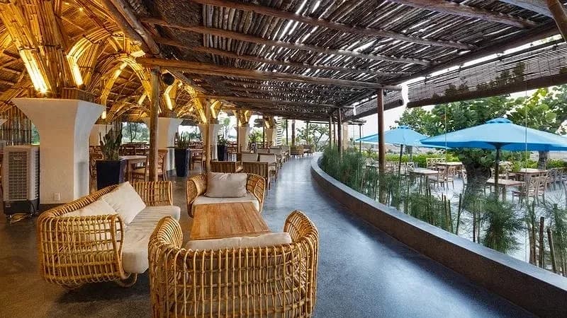 Sảnh nghỉ Gozo bên biển