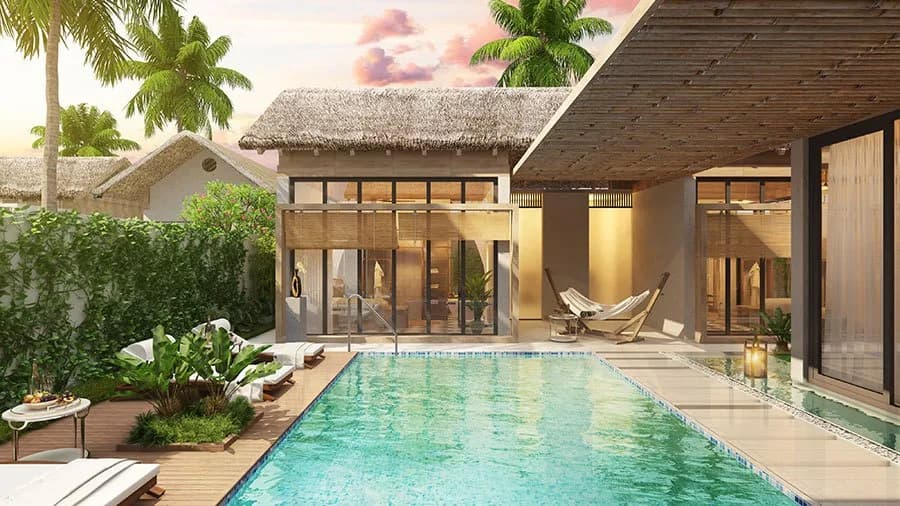 Grand Beachfront Villa – 4 phòng ngủ