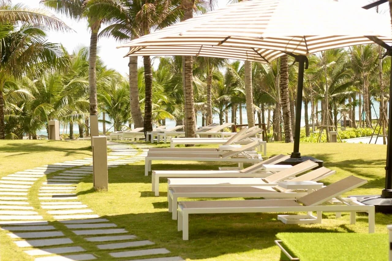 Khu nghỉ bên bãi biển