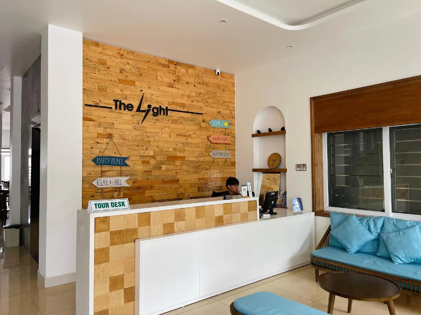 Quầy tour desk vịnh Hạ Long